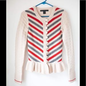 Marc by Marc Jacobs Striped Cardigan